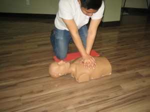 CPR training